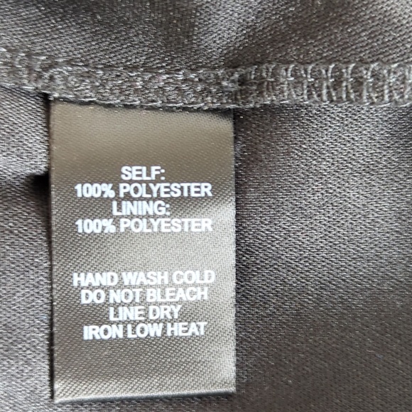 Lulus Black White Polka Dot Long Sleeve Mini Dress - Picture 8 of 9